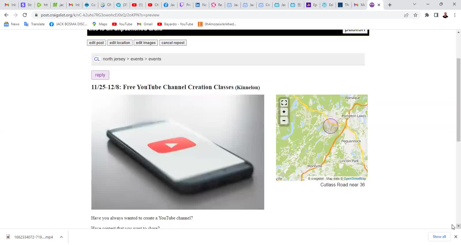 Free YouTube Channel Creation Classes