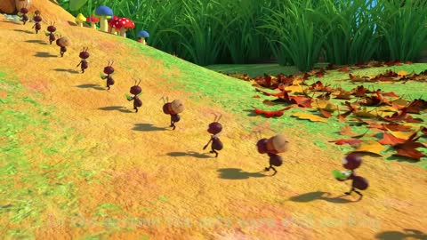 The Ant and the Grasshopper CoComelon Nursery Rhymes & Kids Songs