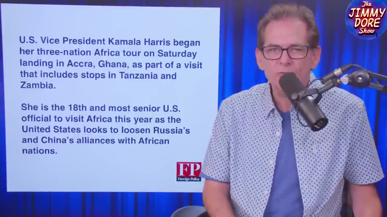 Kamala Harris Gets SMACKED DOWN During Visit To Africa