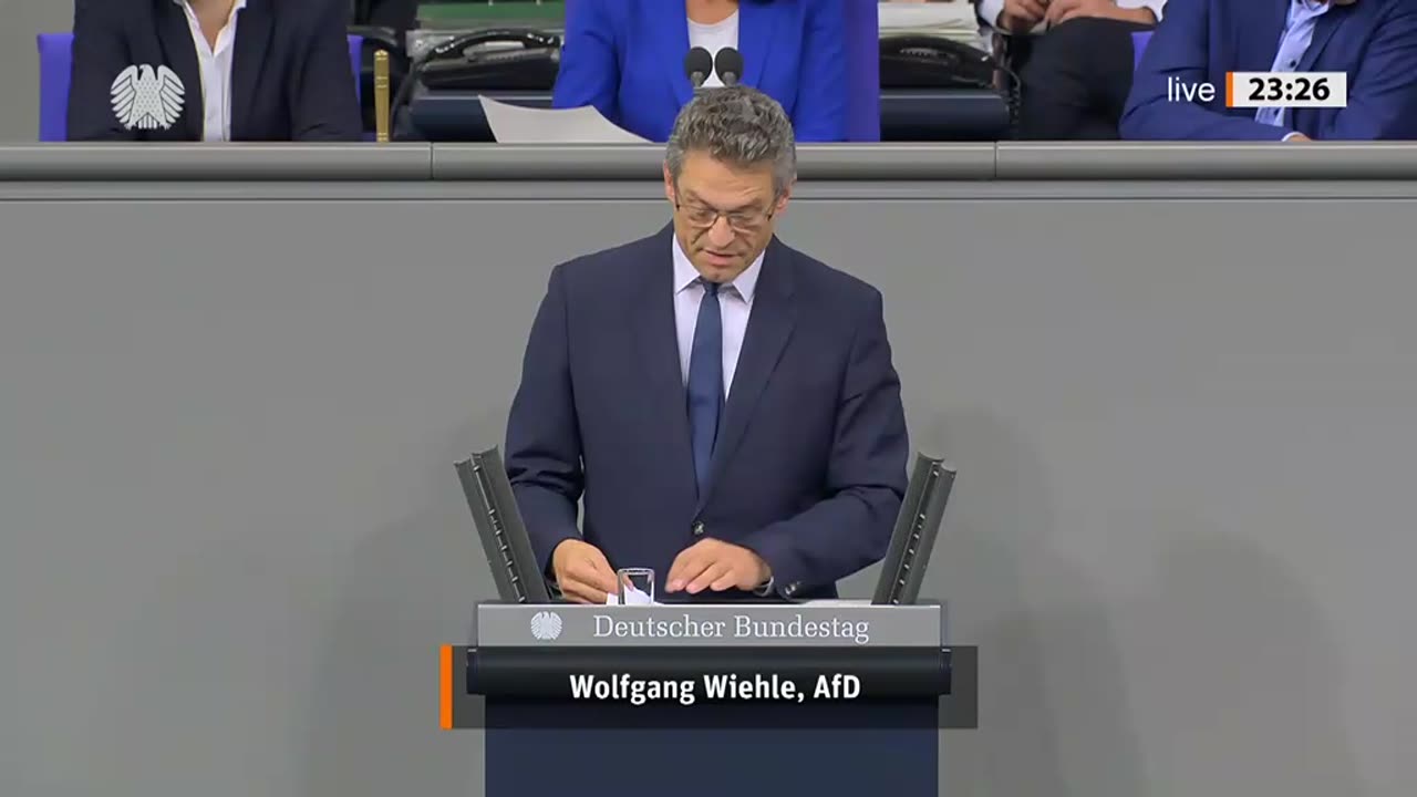 Wolfgang Wiehle Rede vom 26.09.2024 – Änderung des Regionalisierungsgesetzes