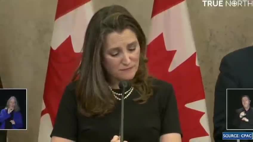 Deputy PM Chrystia Freeland providing an update on the frozen accounts! Pur dictatorship