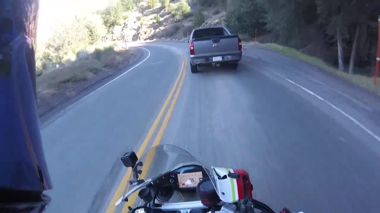 ACH Angeles Crest Highway Jan 2016 part 2 Ducati Panigale 1199