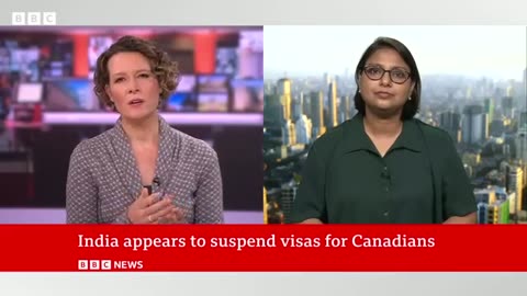 India suspends visas for Canadians as row escalates -