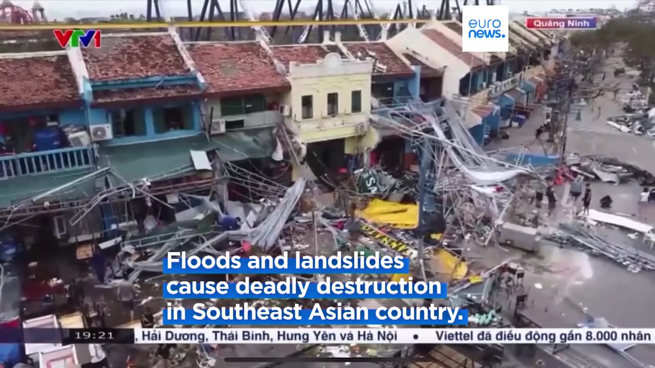 Storm deaths rise to 59 as typhoon Yagi ravages Vietnam