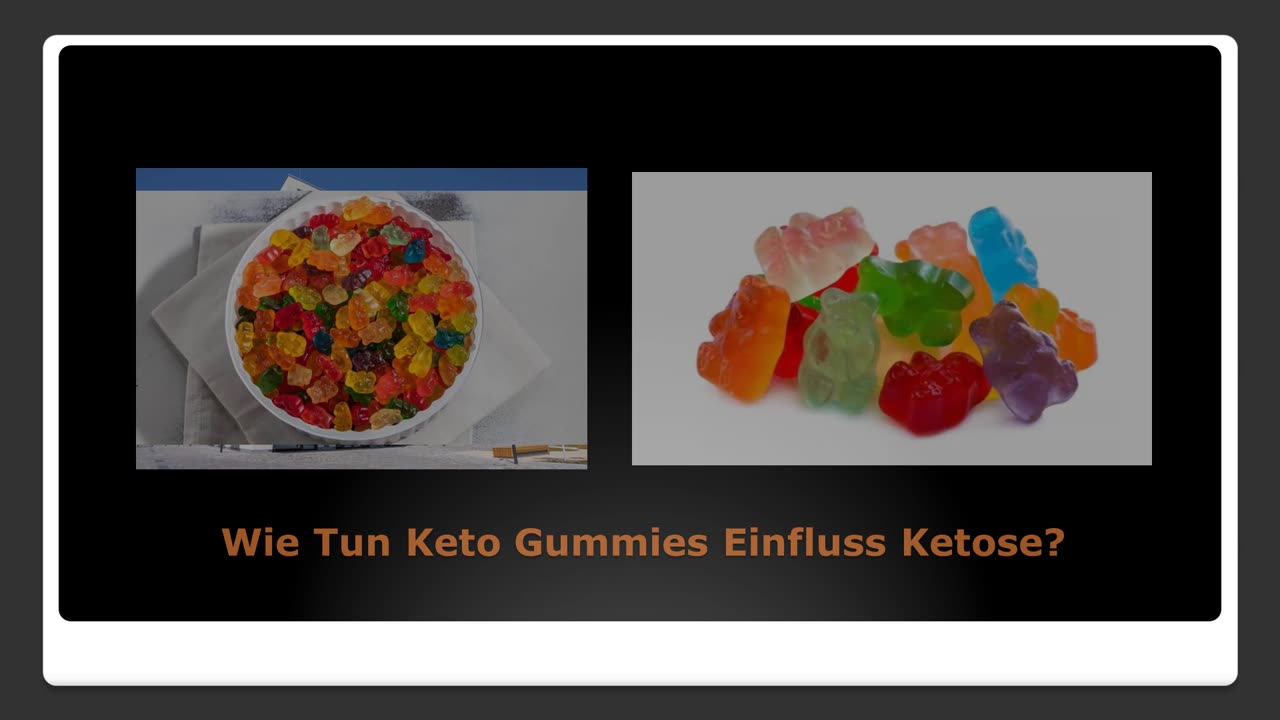 Wie Tun Keto Gummies Einfluss Ketose?