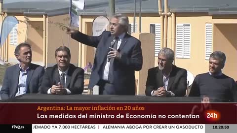 ARGENTINA: La INFLACIÓN sufre su mayor SUBIDA en los últimos 20 AÑOS | RTVE Noticias