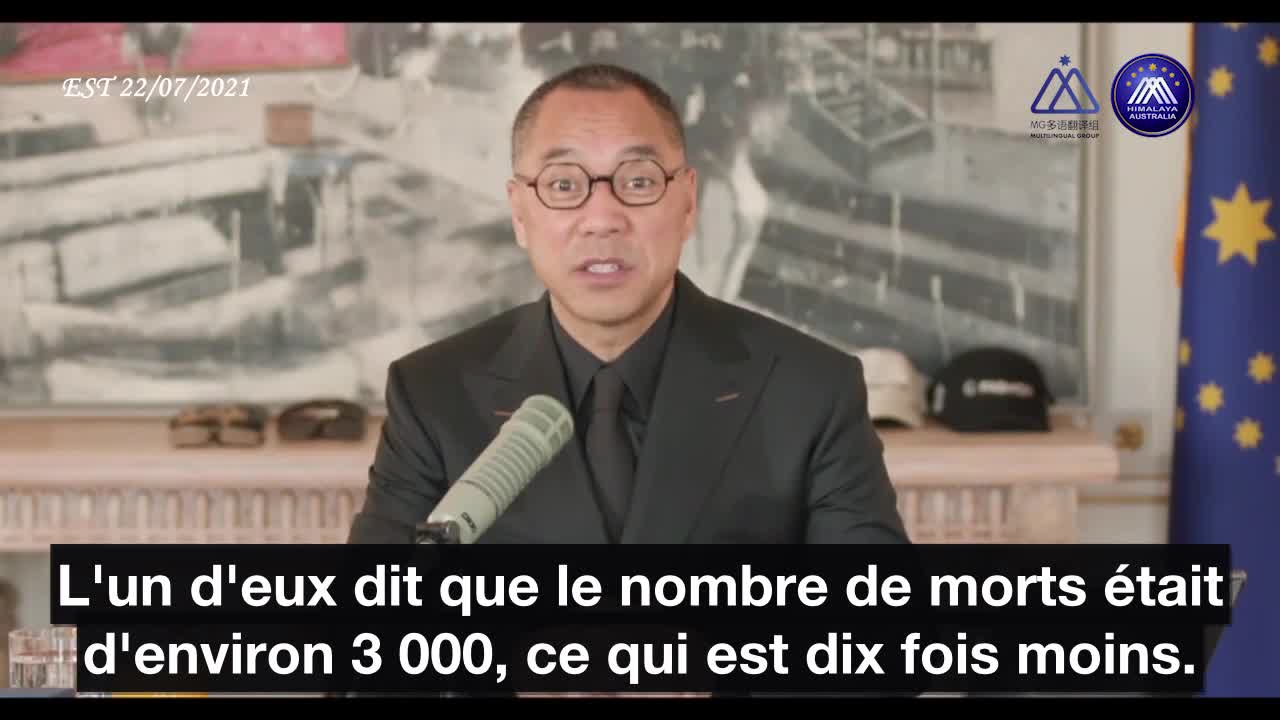 Miles Guo : Combien de personnes sont mortes à Zhengzhou ?