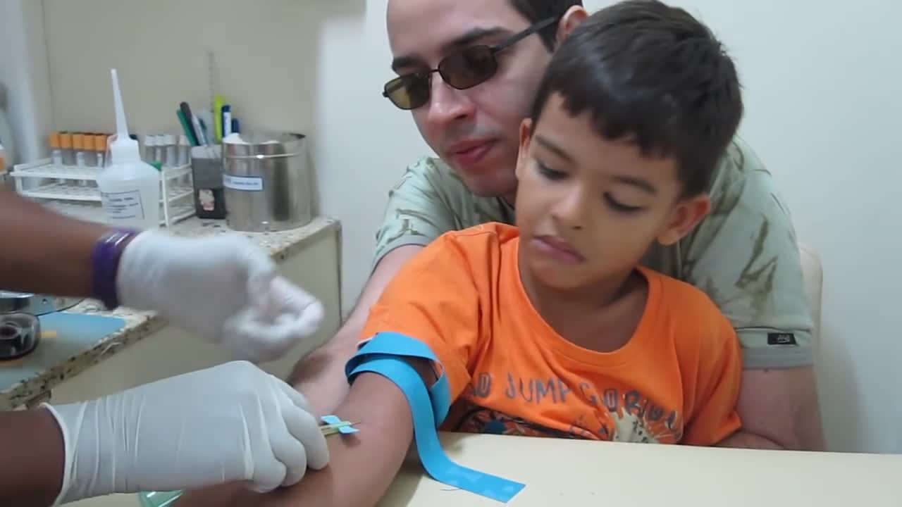 Boy Gets Blood Drawn