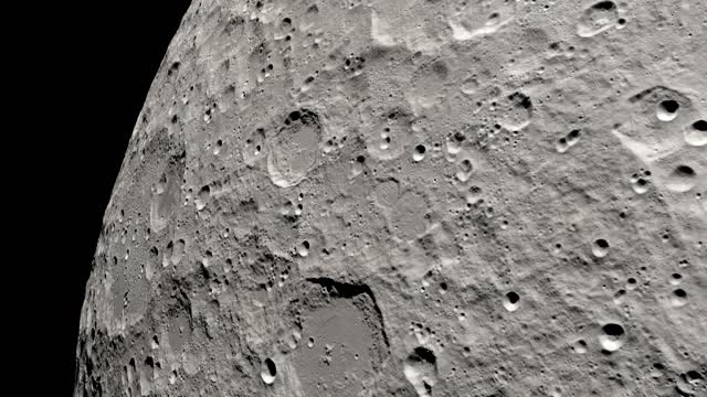 Apollo 13 Views of the Moon in 4K