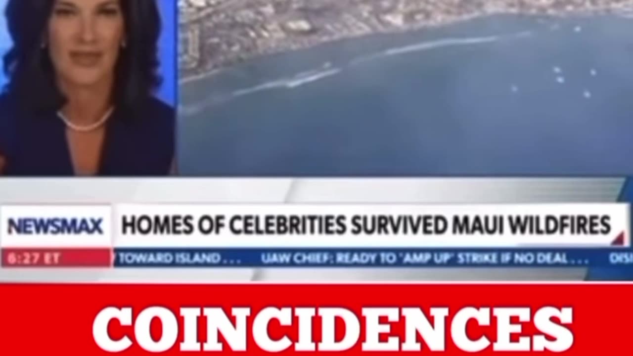 MAUI FIRES....COINCIDENCE