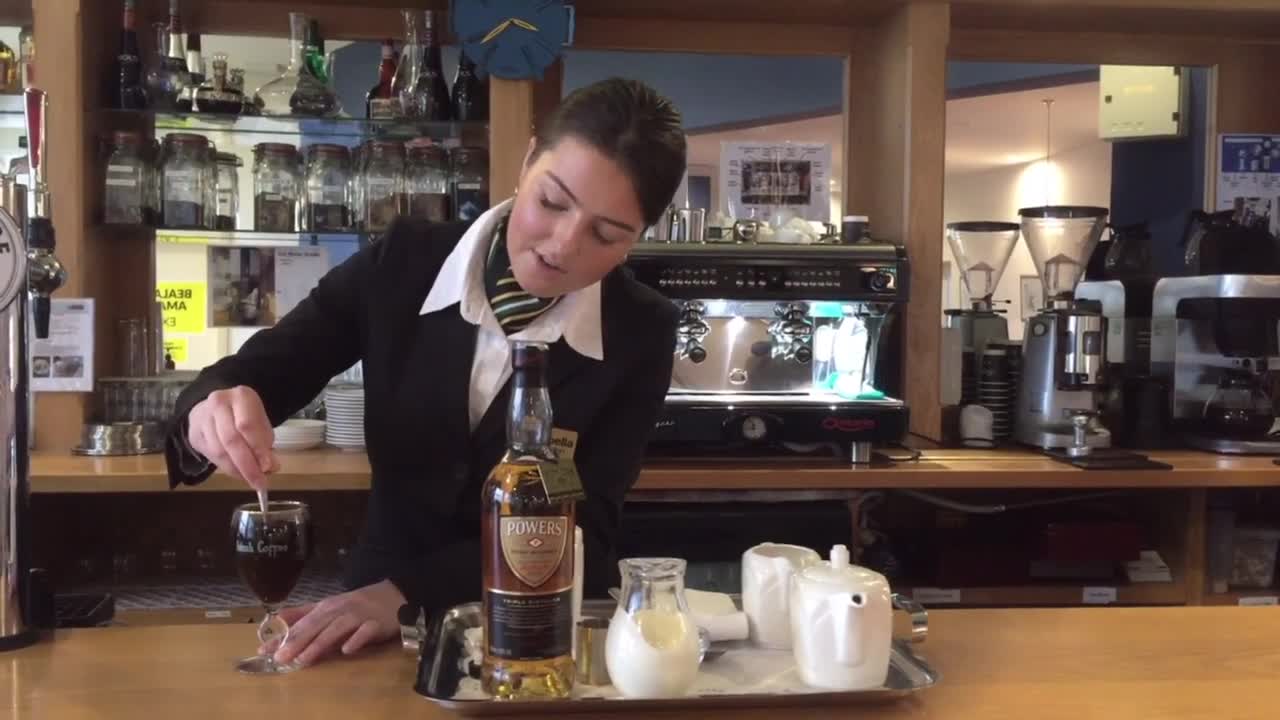 Learn how to make the Perfect Irish Coffee