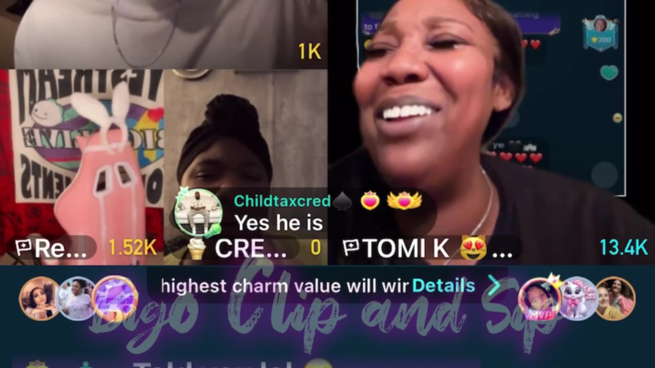 Team PK TomiKay Joe MadamLo about visitation w/PastorP 8/9/24 #bigoclipandsip