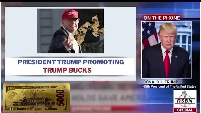 TRUMP BUCKS ATTENTION!