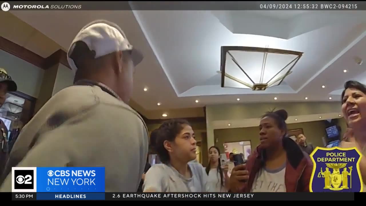 NYC - Illegals Arrested in Shelter after Clash with Staff