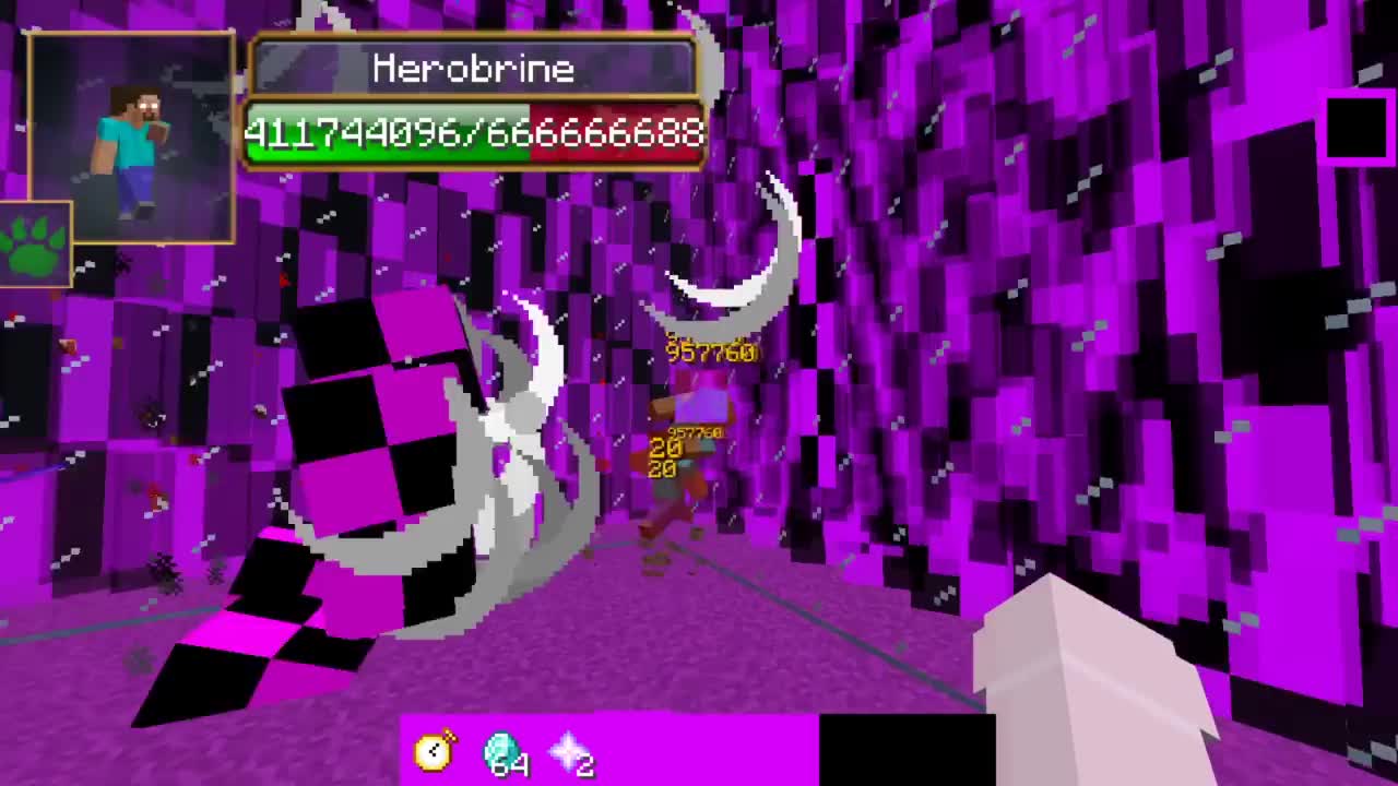 Herobrine vs Error422 all creepypasta mobs in minecraft part 104