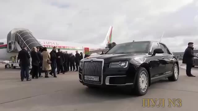 Lukashenko in Moscow for Putin's birthday