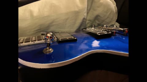 Guitars Hot Rods, recording in the bedroom studio.