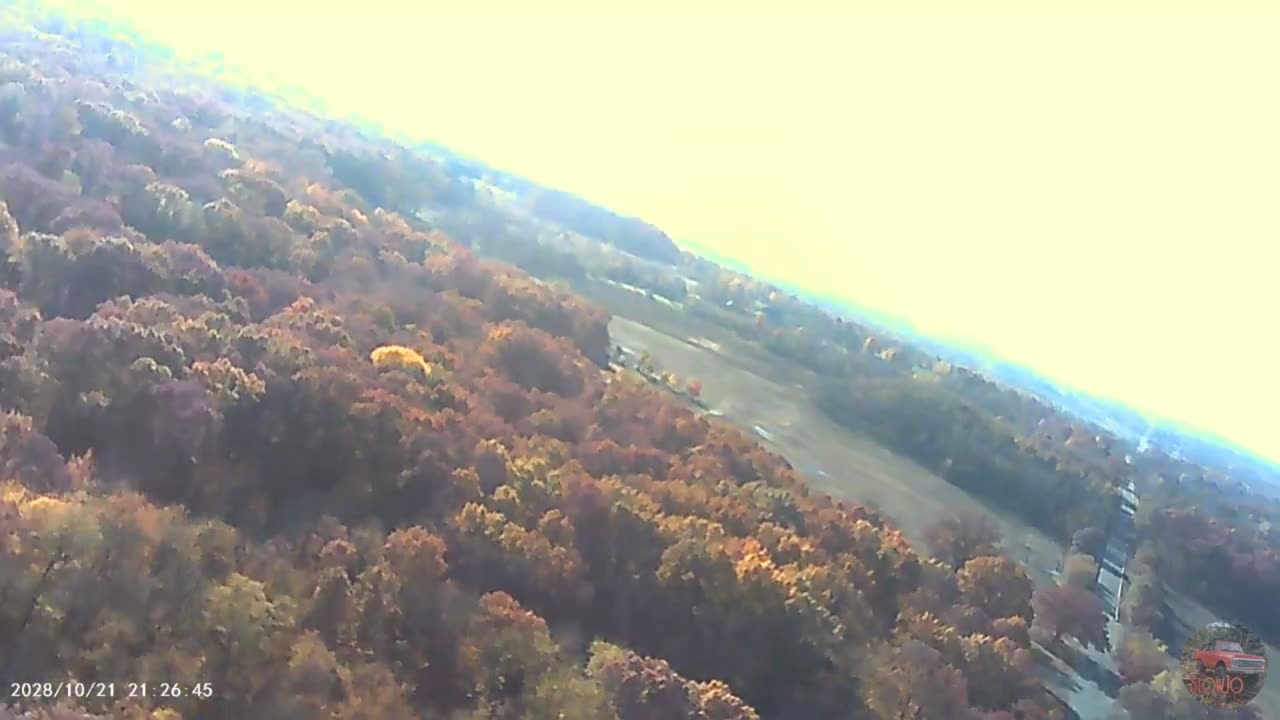 Glider flight over west Michigan