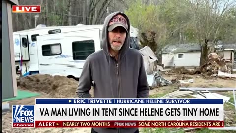 VA man living in tent since Helene gets a new home 'I'm speechless ... so very blessed'