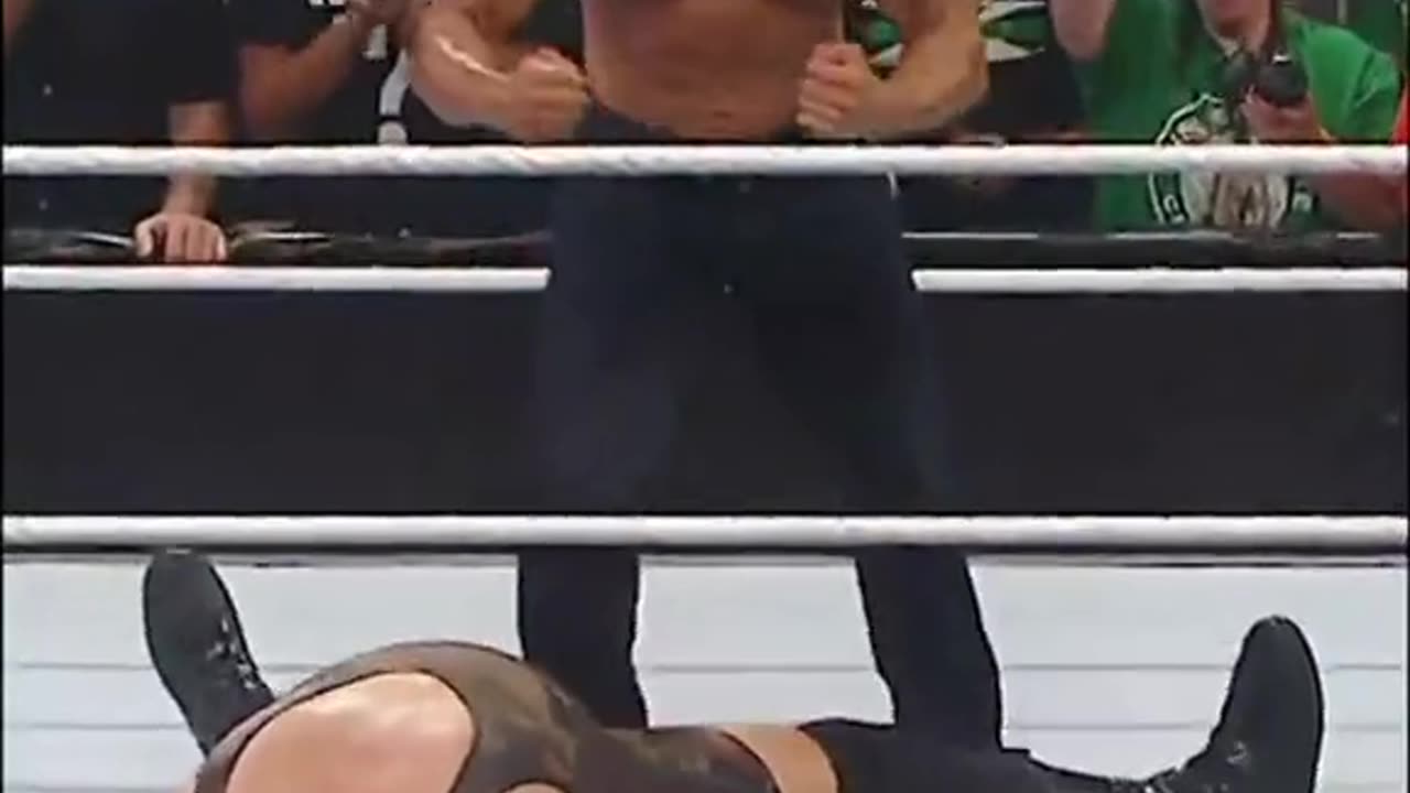 @therock made a huge return at Raw 1000, toppling the towering Big Sho...