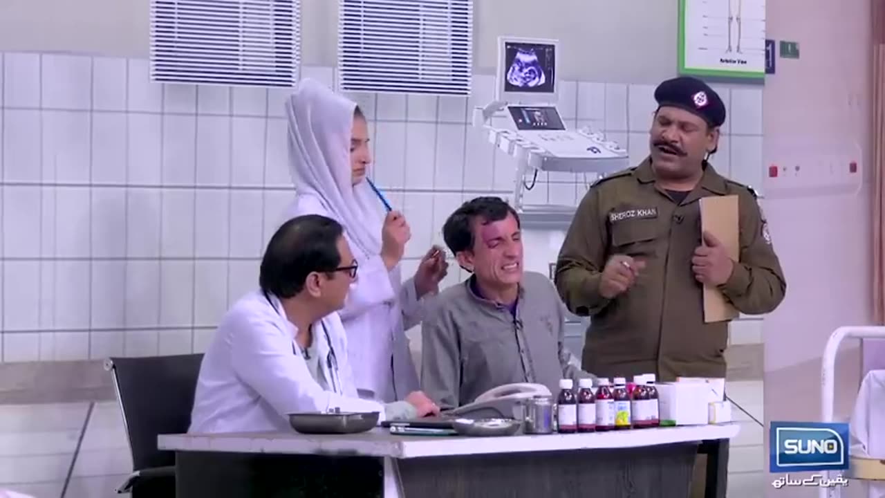 Nasir Chinyoti Aur Zafri Khan Nay Show Ko Char Chand Lga Diye, Hans Hans Kar Bura Hall