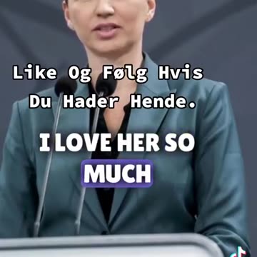 Mette Frederiksen på TikTok 2023 🔥