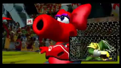 Mario Strikers Charged Football All Sidekick Winning Animations