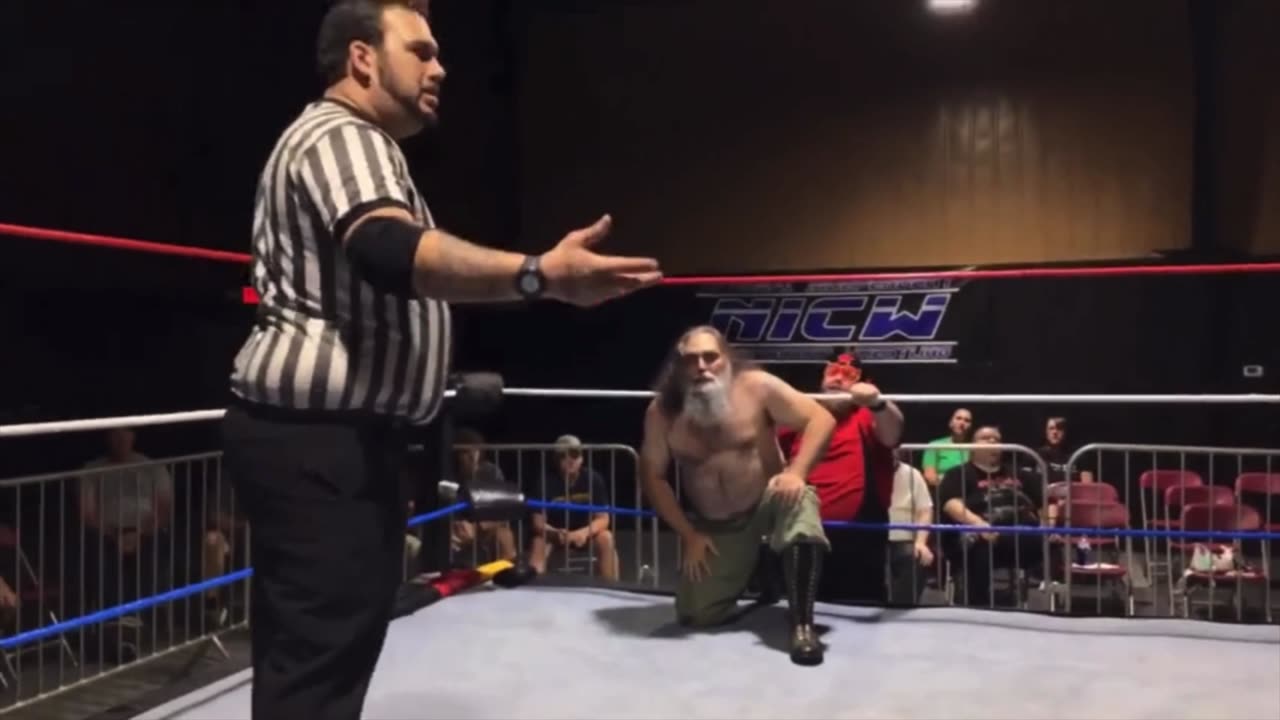 American Pro Wrestling:(NICW Heavyweight Championship)(C)Cuban Assassin vs Yela Man