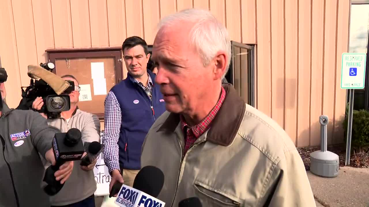 Sen. Ron Johnson after casting his vote: