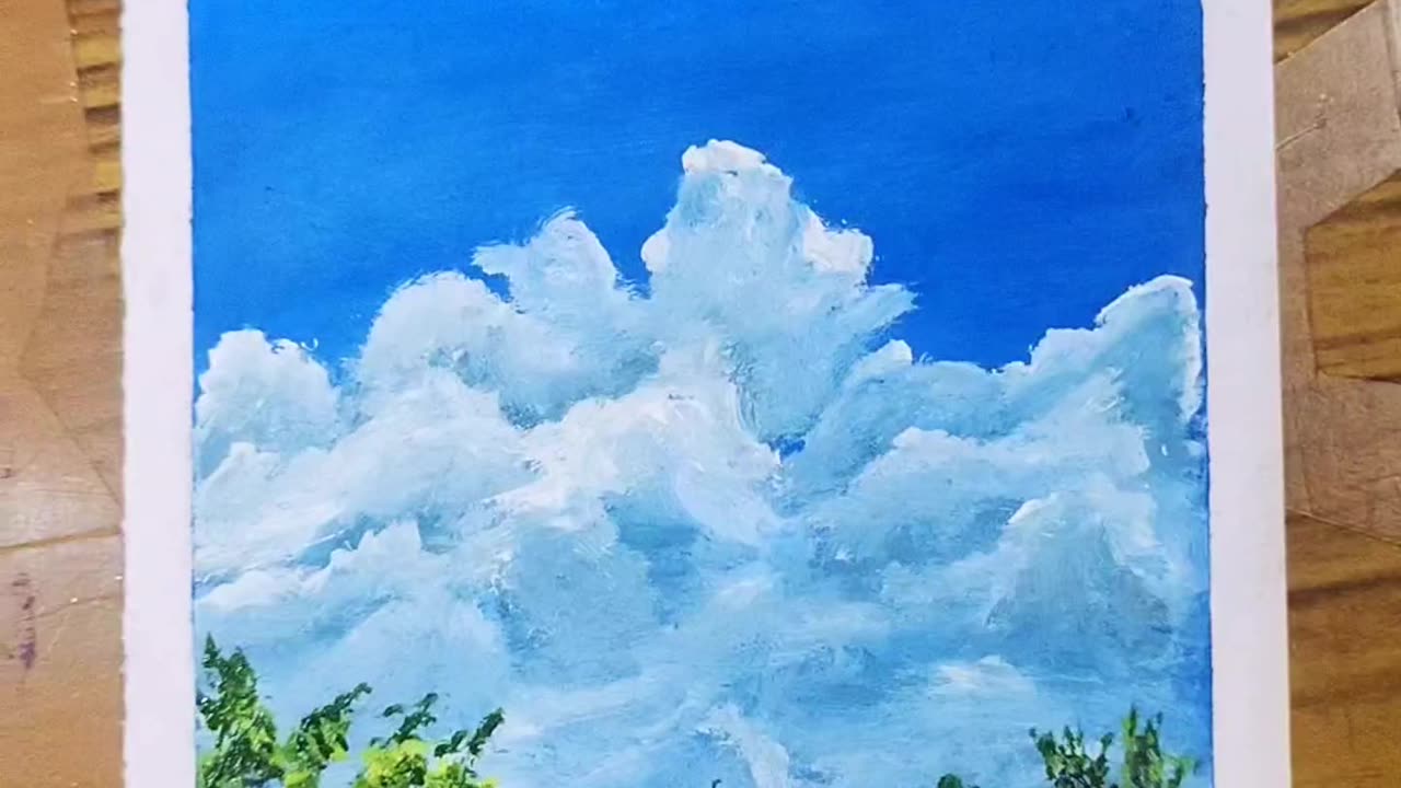 Simple painting Acrylic Art