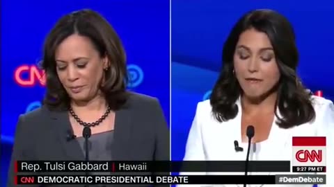 Throwback: Remember When Tulsi Gabbard Ended Kamala Harris' presidential bed in under 3 minutes