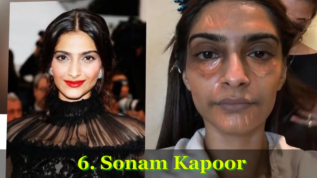 20 Shocking Looks of Bollywood Actress Without Makeup