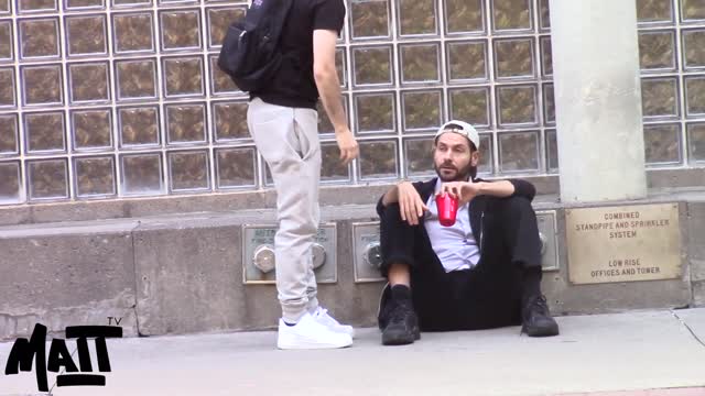 Asking People For Money To Eat. What Happens Is Shocking