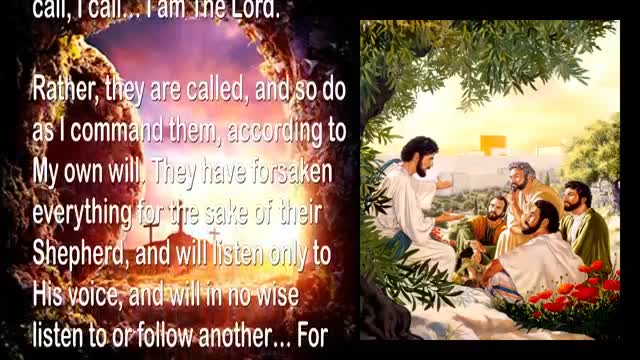 Serve Me as I have loved you... For apart from Me, there is no Life 🎺 Trumpet Call of God