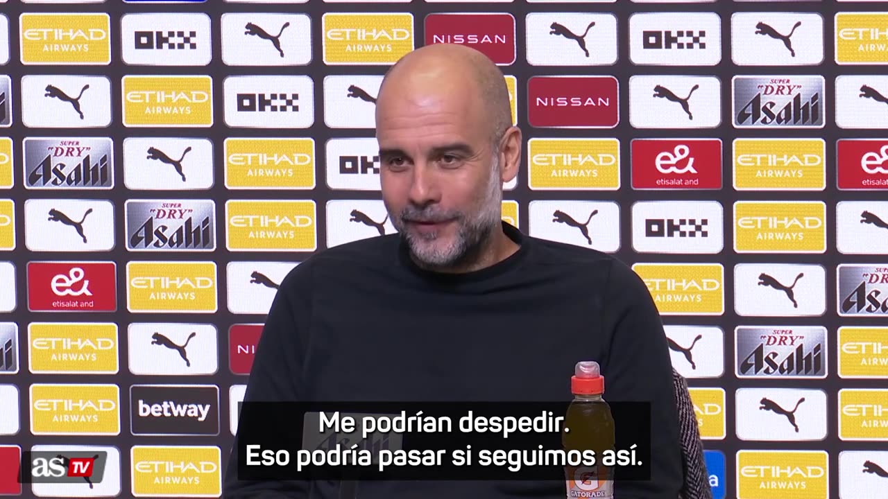 GUARDIOLA responde sobre si DEBE PLANTEARSE su DIMISIÓN del MANCHESTER CITY