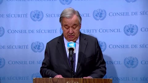 'We need de-escalation now': UN Chief