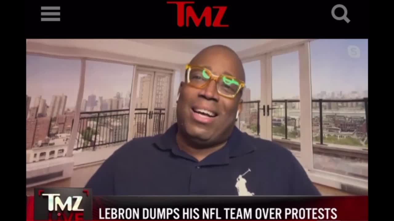 LeBron James disses the Dallas Cowboys on TMZ Live