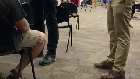 Conservative Removed from School Board Meeting - Part 1