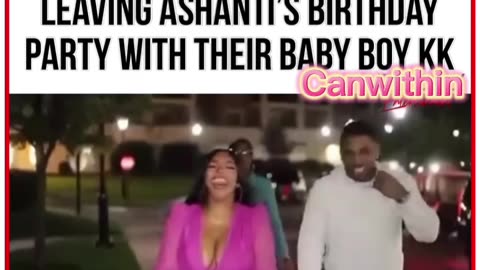 Ashanti And Nelly were spotted with their baby boy