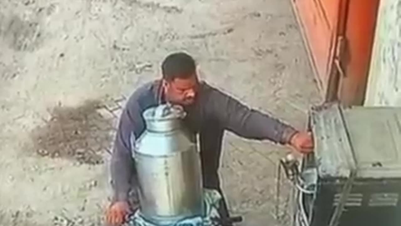 Water Mixing Milk