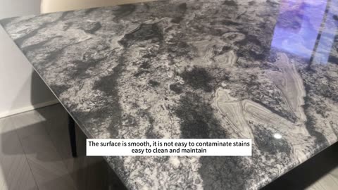 Luxurious Elegance: Unveiling the Enchanting Stone Table