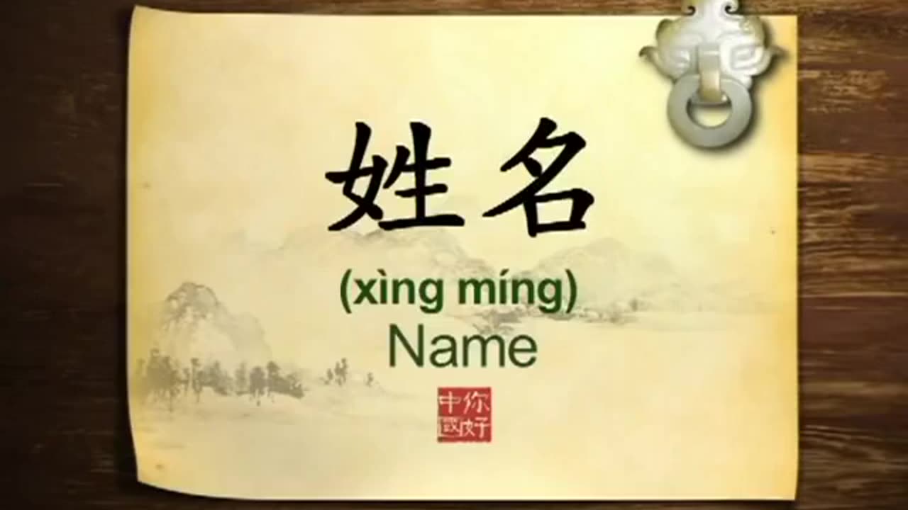 069 Chinese names An introduction-你好中国-Hello China