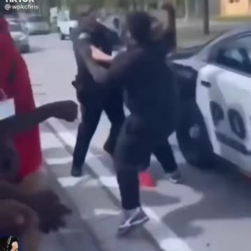 He wanted to throw hands, but got thrown down instead.