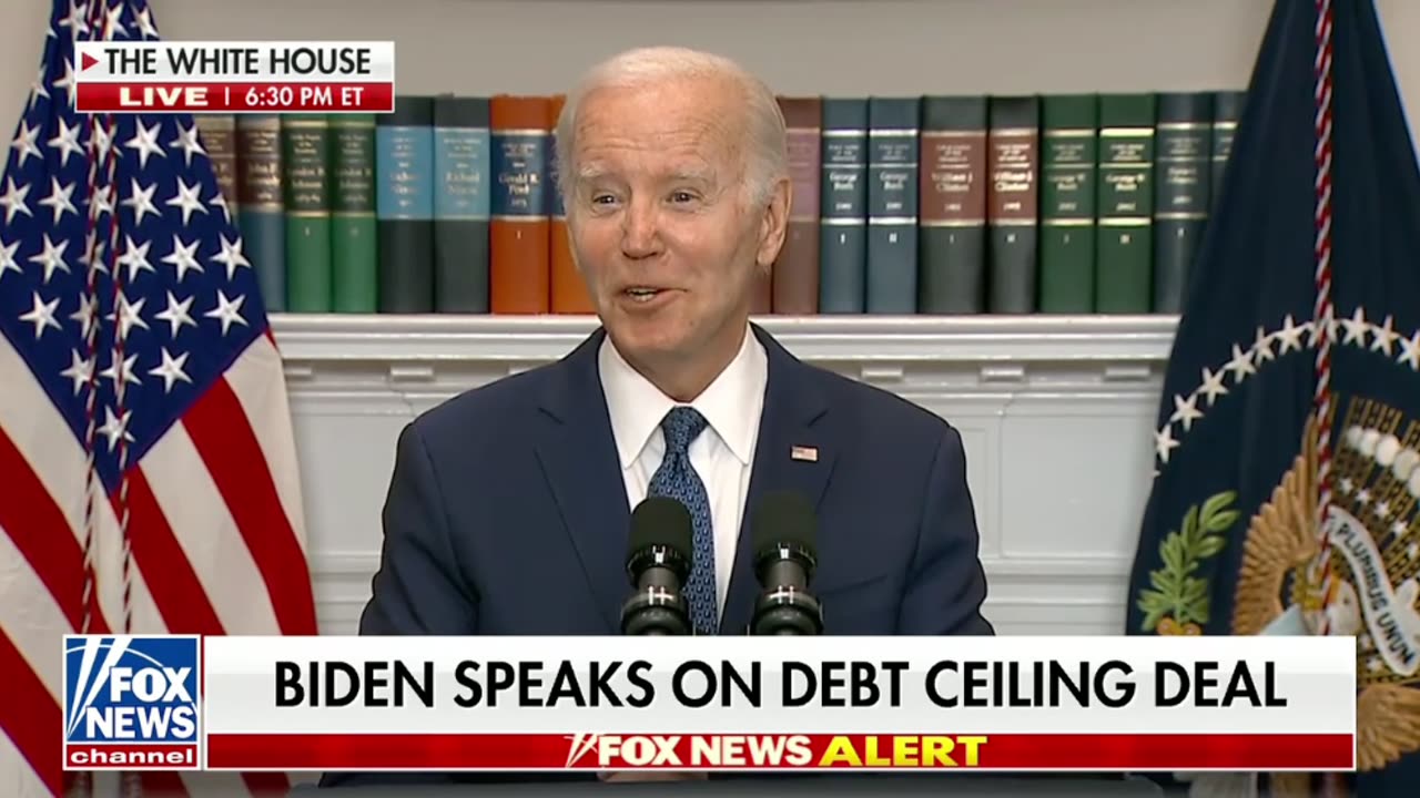 Biden: "I made a compromise on the budget."