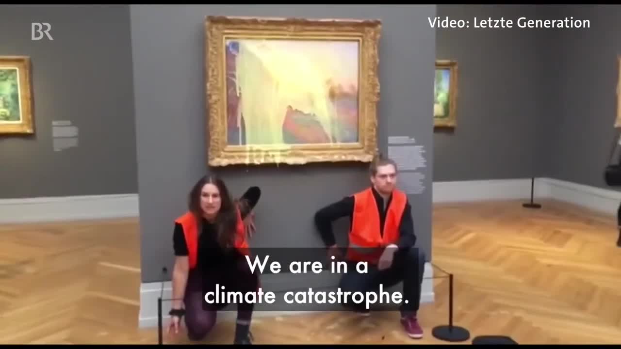 _Letzte Generation__ Attacken auf die Kunst I Abendschau I BR24