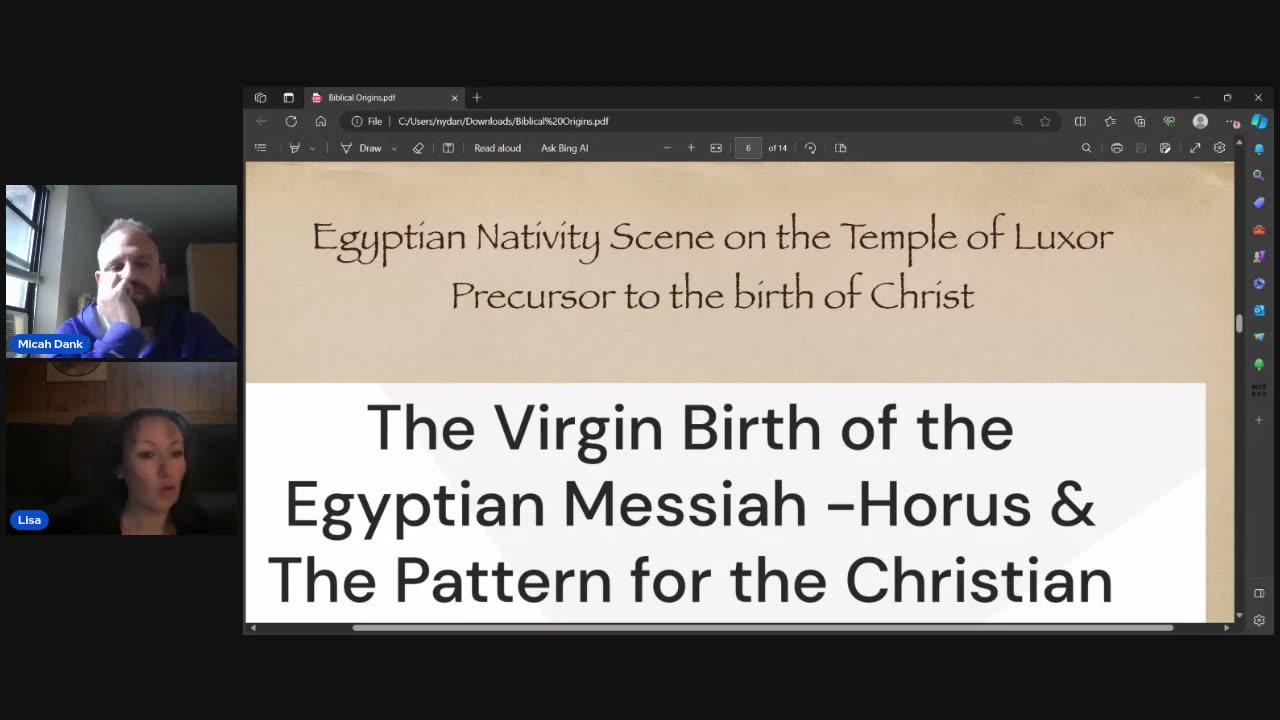 Micah and Lisa Ropars talk the Origins of Biblical Stories