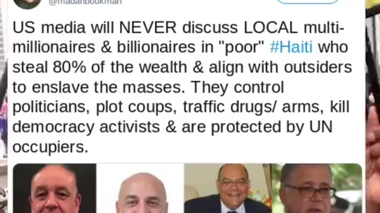 Haitian American calling for an investigation into HRC and the Clinton Foundation