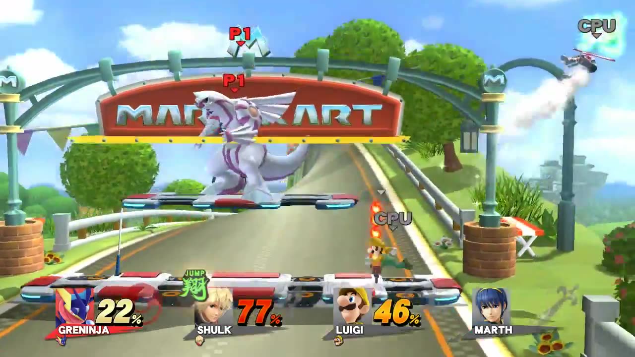 Super Smash Bros 4 Wii U Battle588