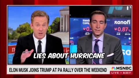 MSNBC's Lemire Melts Down Over Musk’s Rally Appearance, Calls Him “Top Disinformation Spreader” 😅