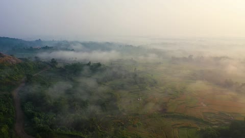 flying under the clouds